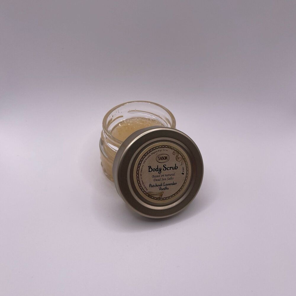 Sabon Patchouli Lavender Vanilla Body Scrub